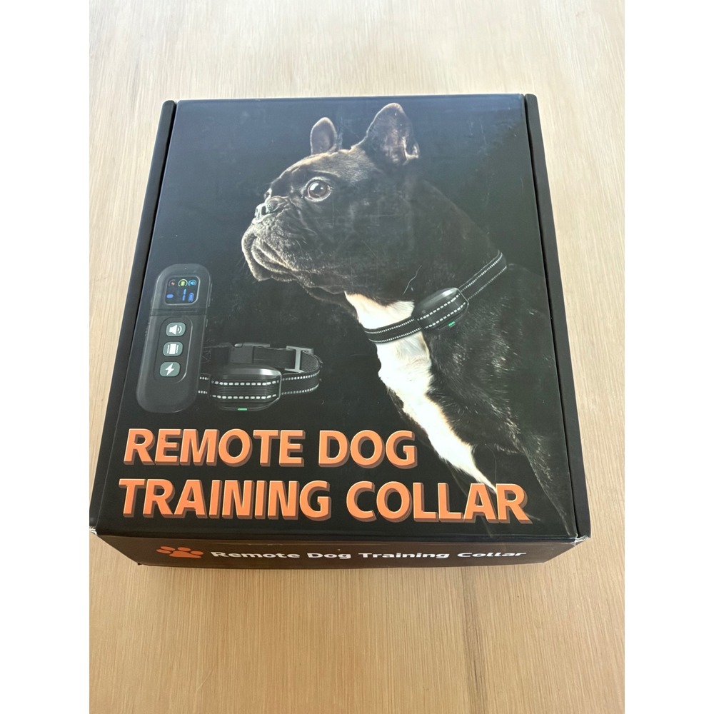 Remote Dog Training Collar DB66 for Small Dogs Rechargeable Reflective Black